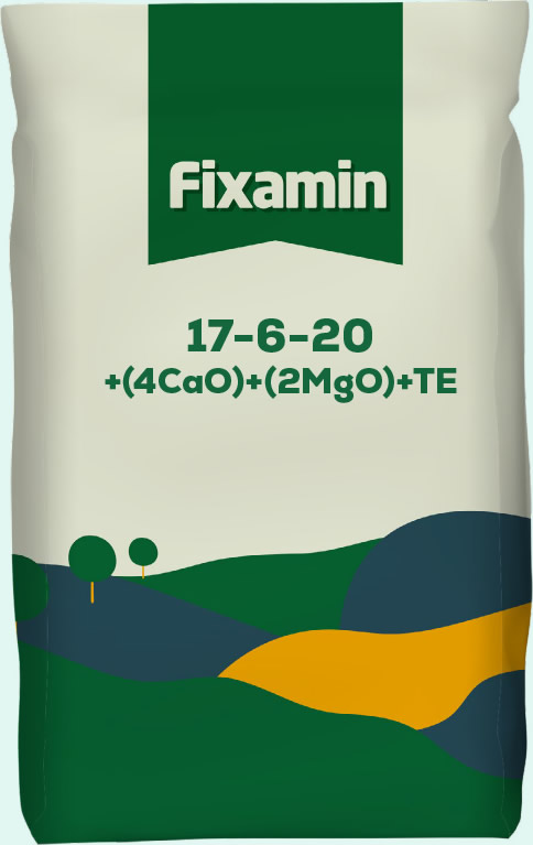 Fixamin 17-6-20 + 2MgO + 4CaO + TE
